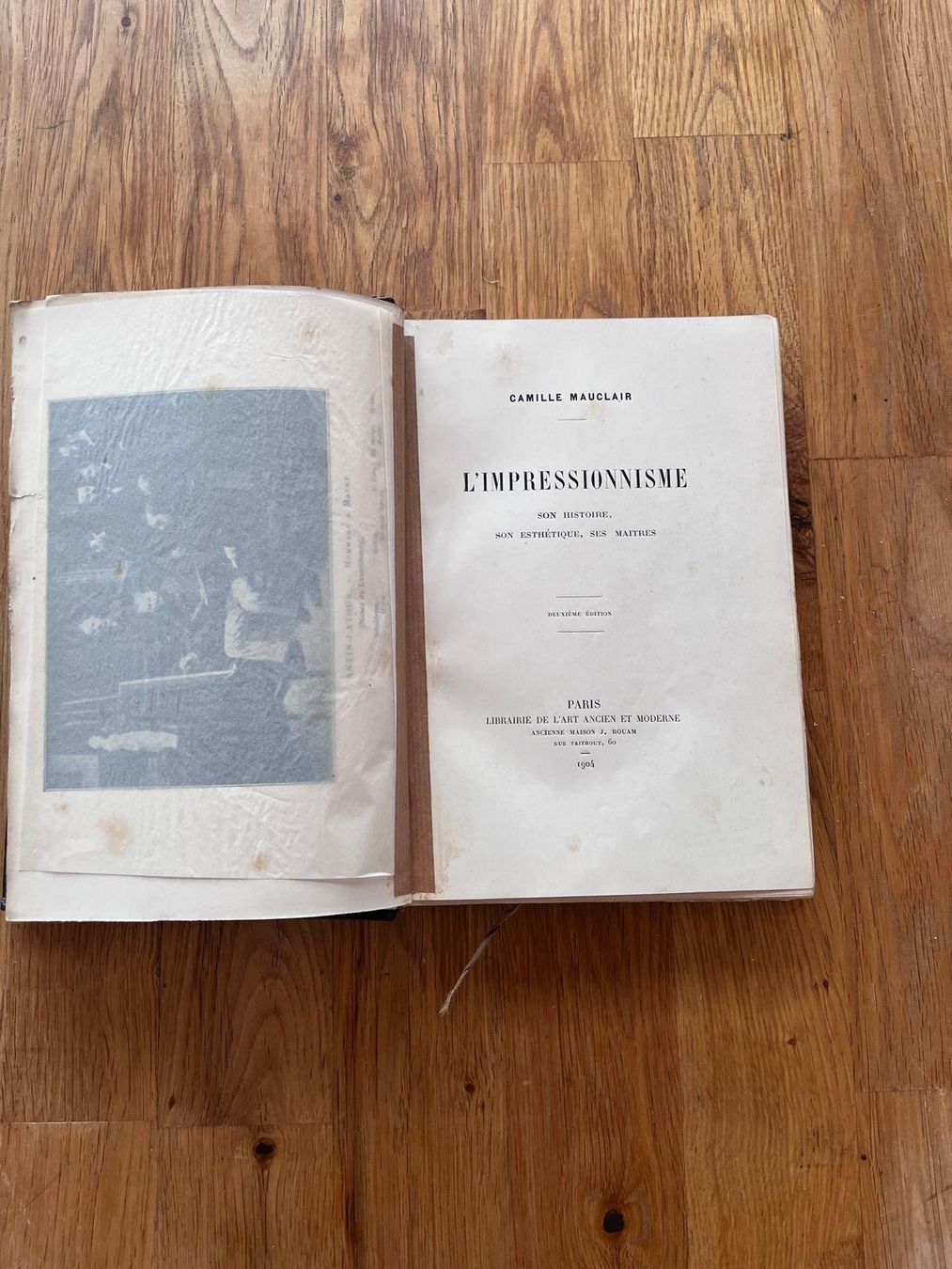 Libri: Camille Mauclair L Impressionnisme 1904 – Usato da Schaanwald venduto da sch_8wqv