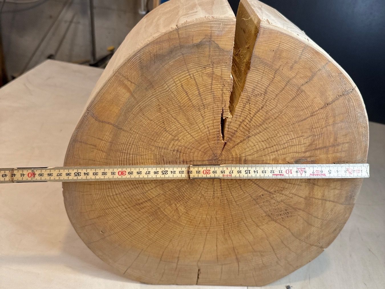 Articoli in legno: Holzscheibe Gross Dekorieren Holz – Usato da Brunnen venduto da Holz-style 3