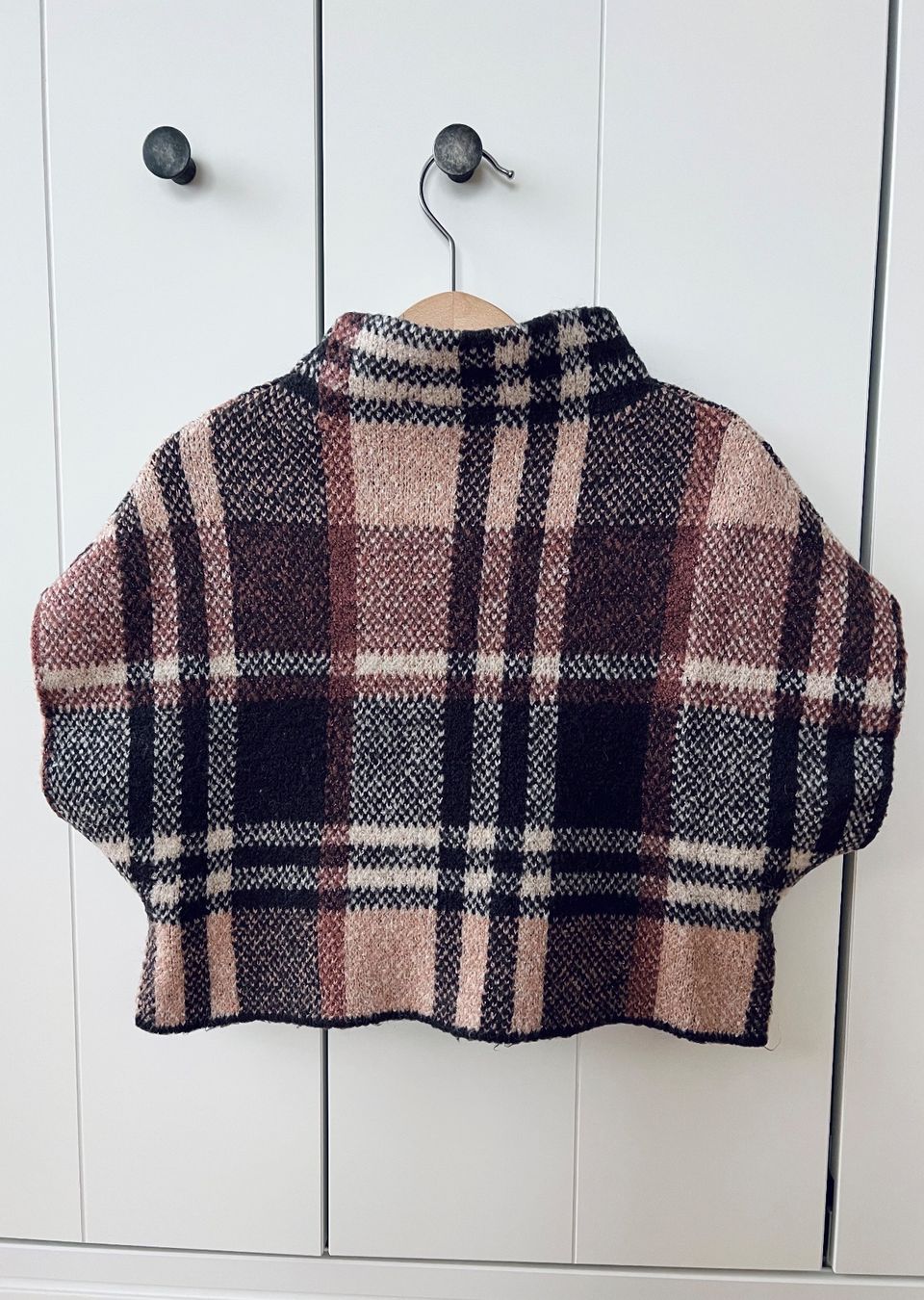 Zara Pullover & Sweatshirts: Zara, 110, Poncho, braun, rosa, – Gebraucht aus Burgdorf von rulan 1