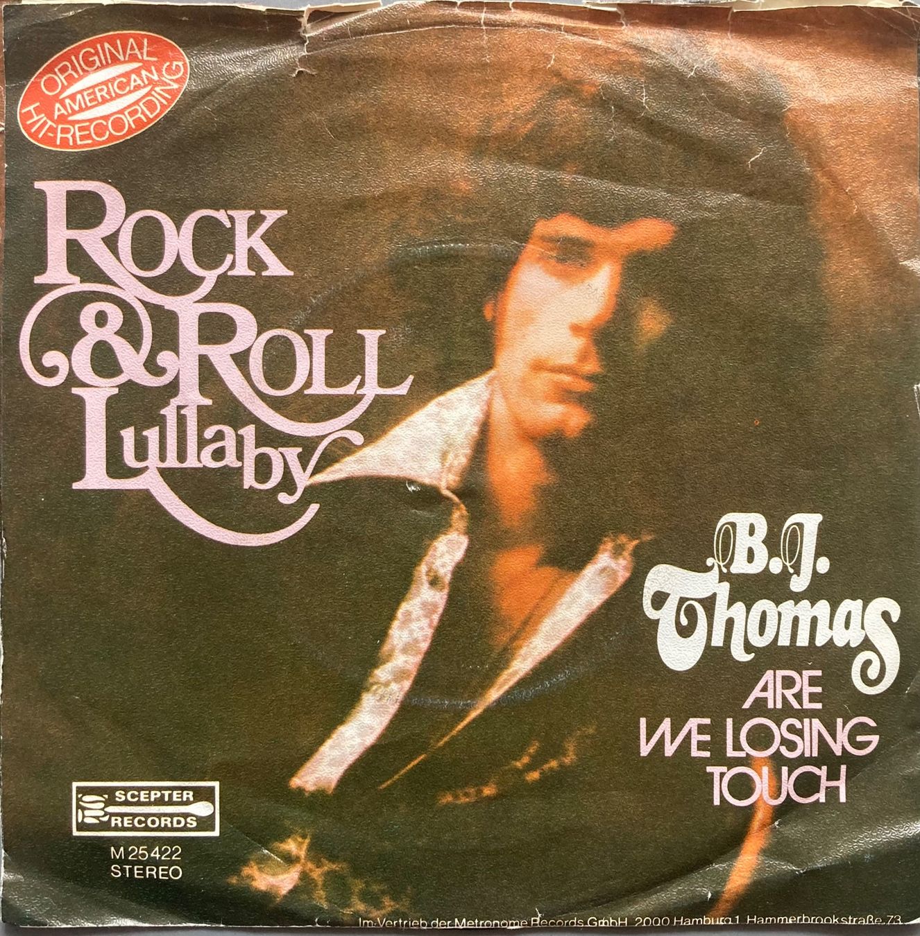 Schallplatten: B.J. THOMAS - ROCK & ROLL LULLABY – Gebraucht aus Poliez-Pittet von Newtown-Records