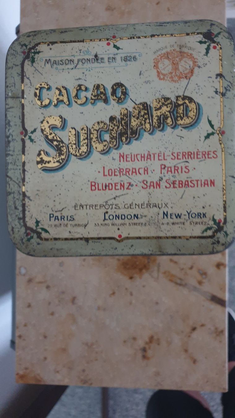 Tutte le decorazioni: Antike Suchard-Milka-Cacao Dose – Usato da Schupfart venduto da Peggy2002 4