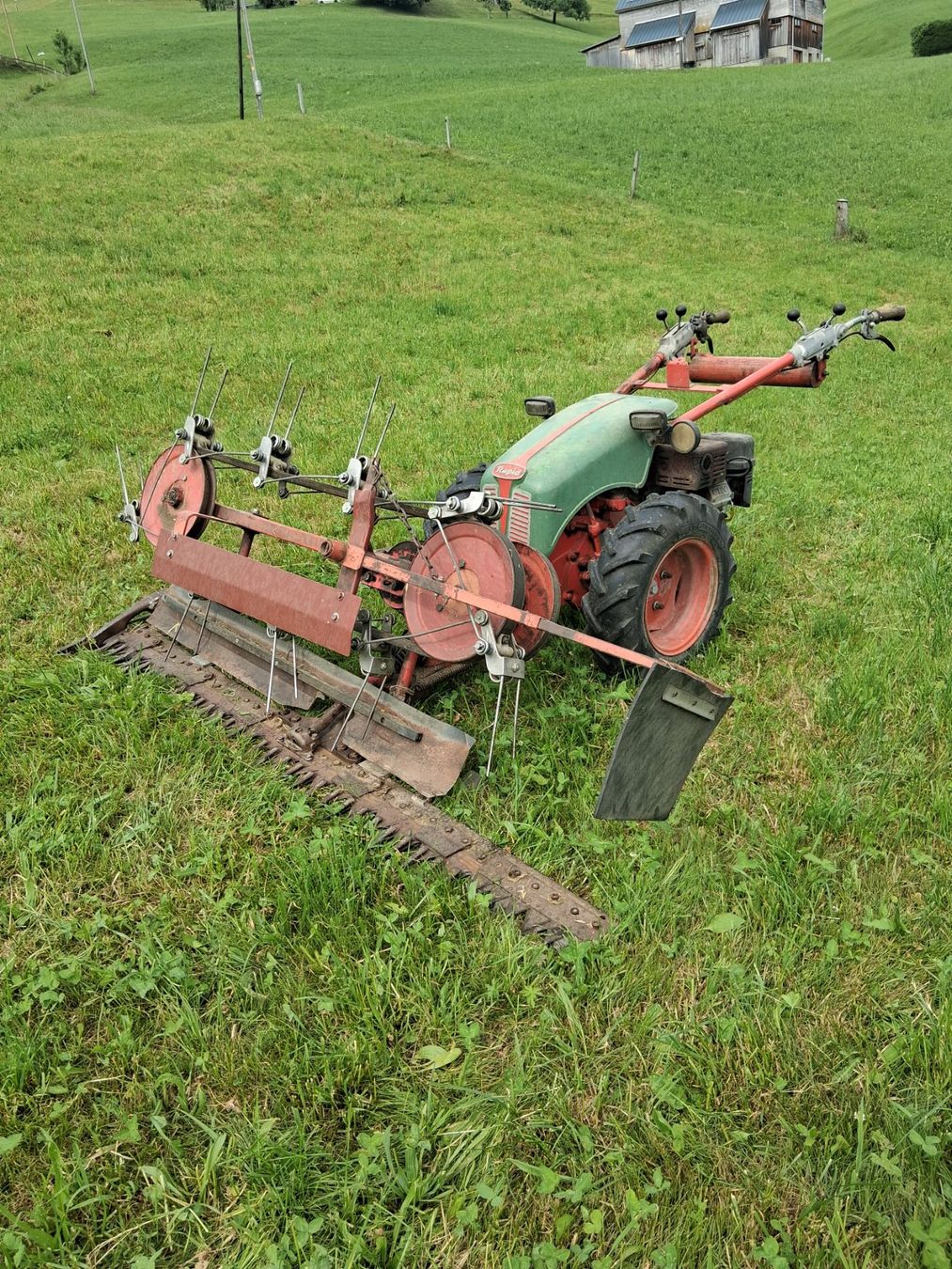 Rapid Tutte le macchine: Rapid 505 mit Bandeingraser – Usato da Appenzell Eggerstanden venduto da groebeler