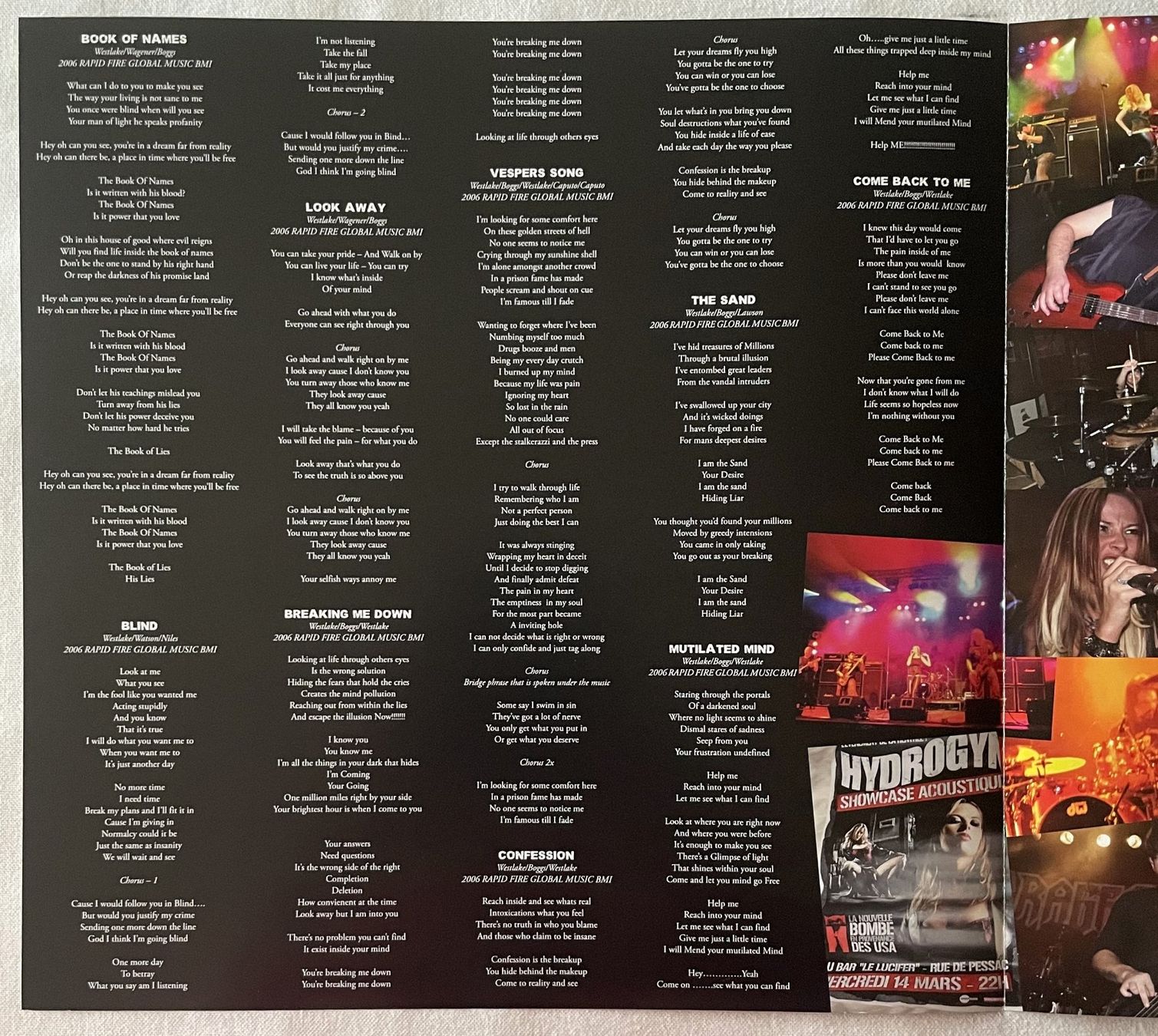 Dischi in vinile: Hydrogyn – Bombshell - Red/Black Splatter Vinyl - 2008 – Nuovo (secondo la descrizione) da Uster venduto da Zardodel 7