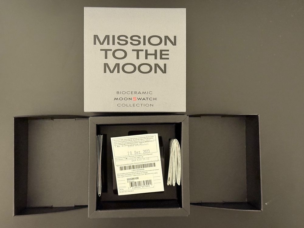 Swatch Orologi: Omega x Swatch Moonswatch Mission to the Moon mit Armband! – Usato da Kloten venduto da Nalhza 8
