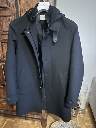 Manteau IKKS Homme Noir, Taille M, Idéal pour l'hiver!