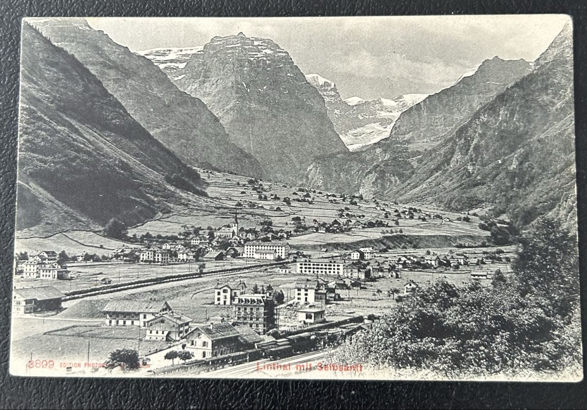 Ansichtskarten: AK Linthal 1907 – Gebraucht aus Horw von Tellbub