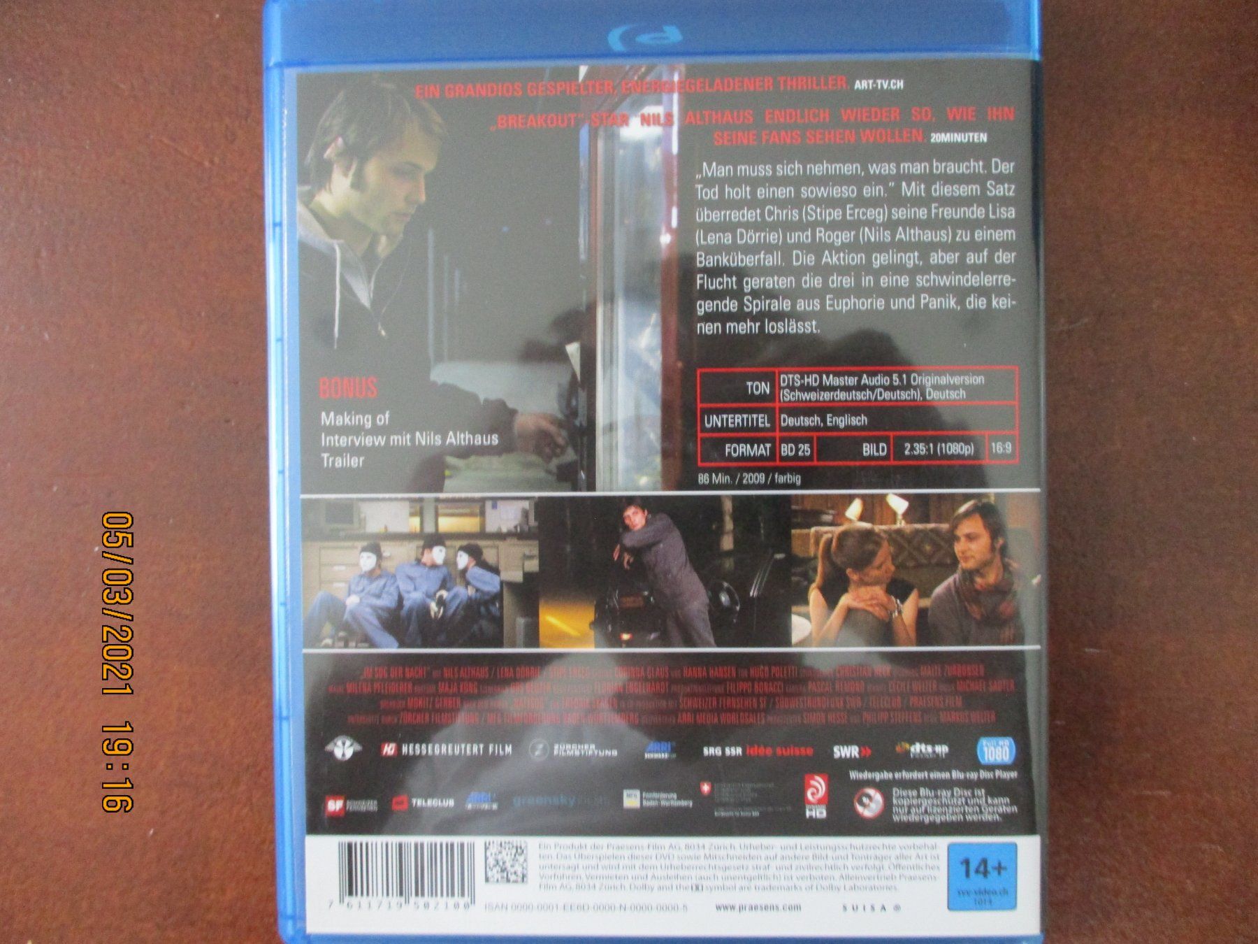 Tutti i DVDs: Im Sog der Nacht – Usato da Liestal venduto da Disc-Point 1