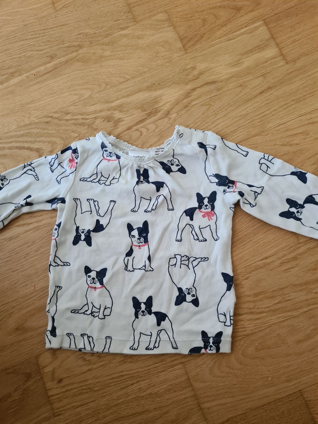 Carter's Maglioni & Felpe: Langarmshirt Hunde Muster Grösse 12M  – Usato da Horw venduto da Mirii91 1