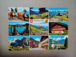 Ak Zweisimmen und Region mehrbildrig