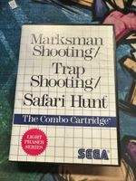 Marksman Trap Shooting Safari Hunt Sega Master System
