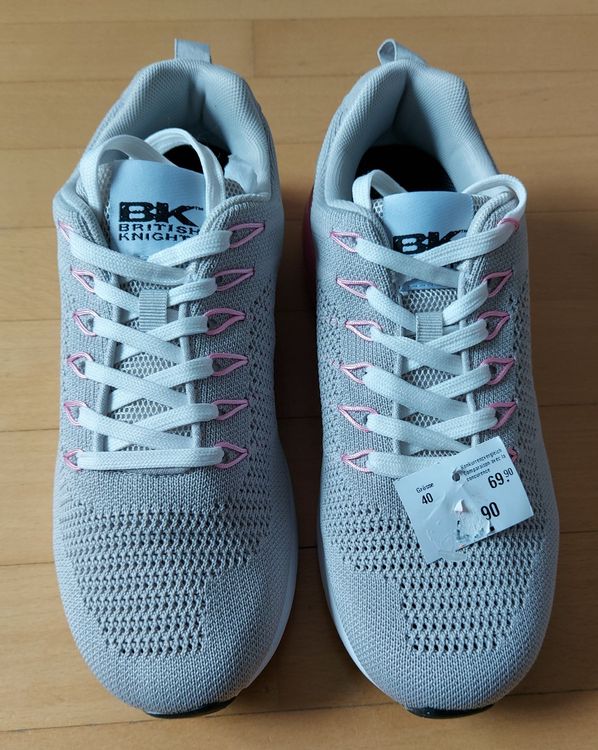 British Knights MIST Sneaker Donna Unisex, Bianco E Verde Menta, Taglia 37 - 2