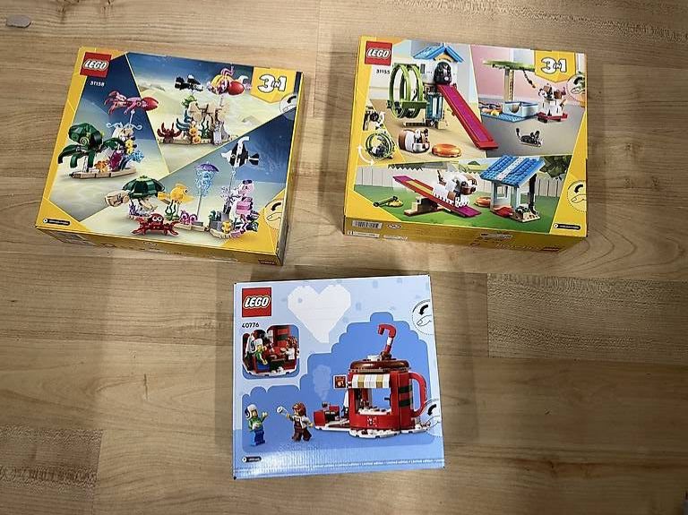 Lego Giocattoli: Lego Creator 31155 / 31158 + Schokoladen-Stand – Nuovo e nell'imballaggio originale da Steinhausen venduto da yzos 1