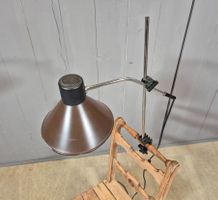 1980er Bürolampe Arbeitsleuchte Klemmlampe Desk Lamp