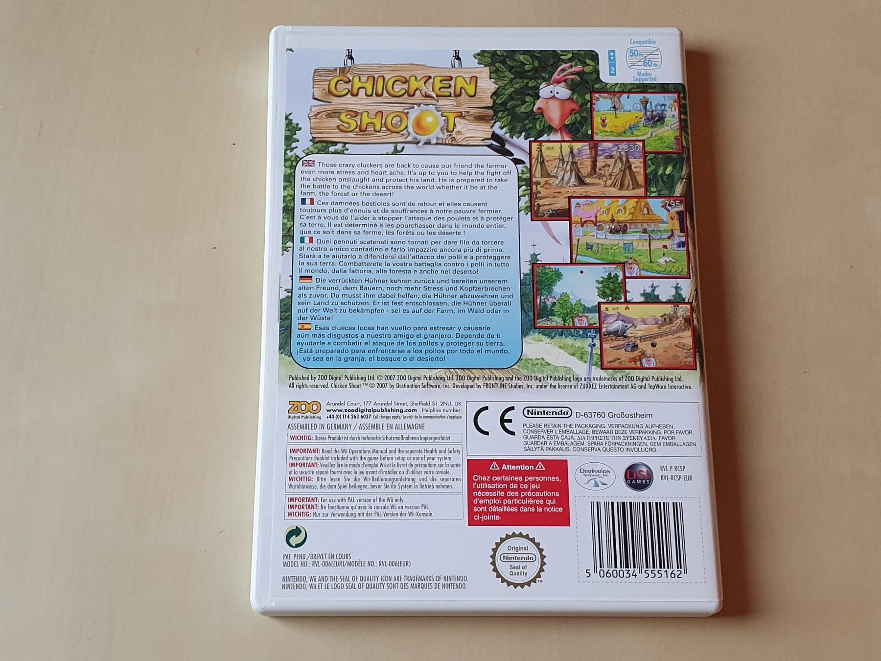 Nintendo Spiele: Chicken Shoot – Gebraucht aus Stansstad von collectorsshop 1
