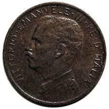 Tutti le monete: 10 Centesimi Italien 1922 – Usato da Kriens venduto da TSCH1 1