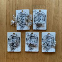 Hochzeit Haarklammern - Haarschmuck 5x