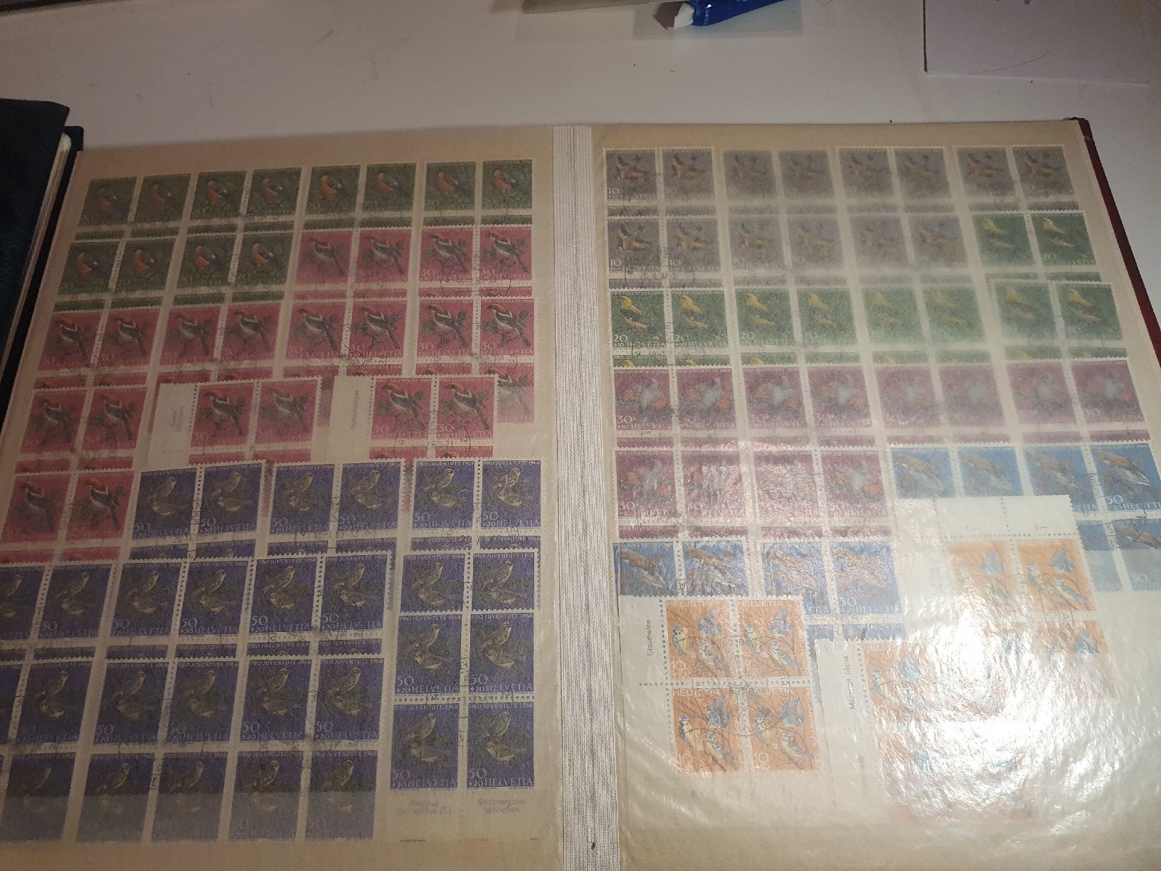 Alle Briefmarken: PJ Viererblock Sammlung Kat.2750 – Gebraucht aus Altstätten SG von Pixi06 8