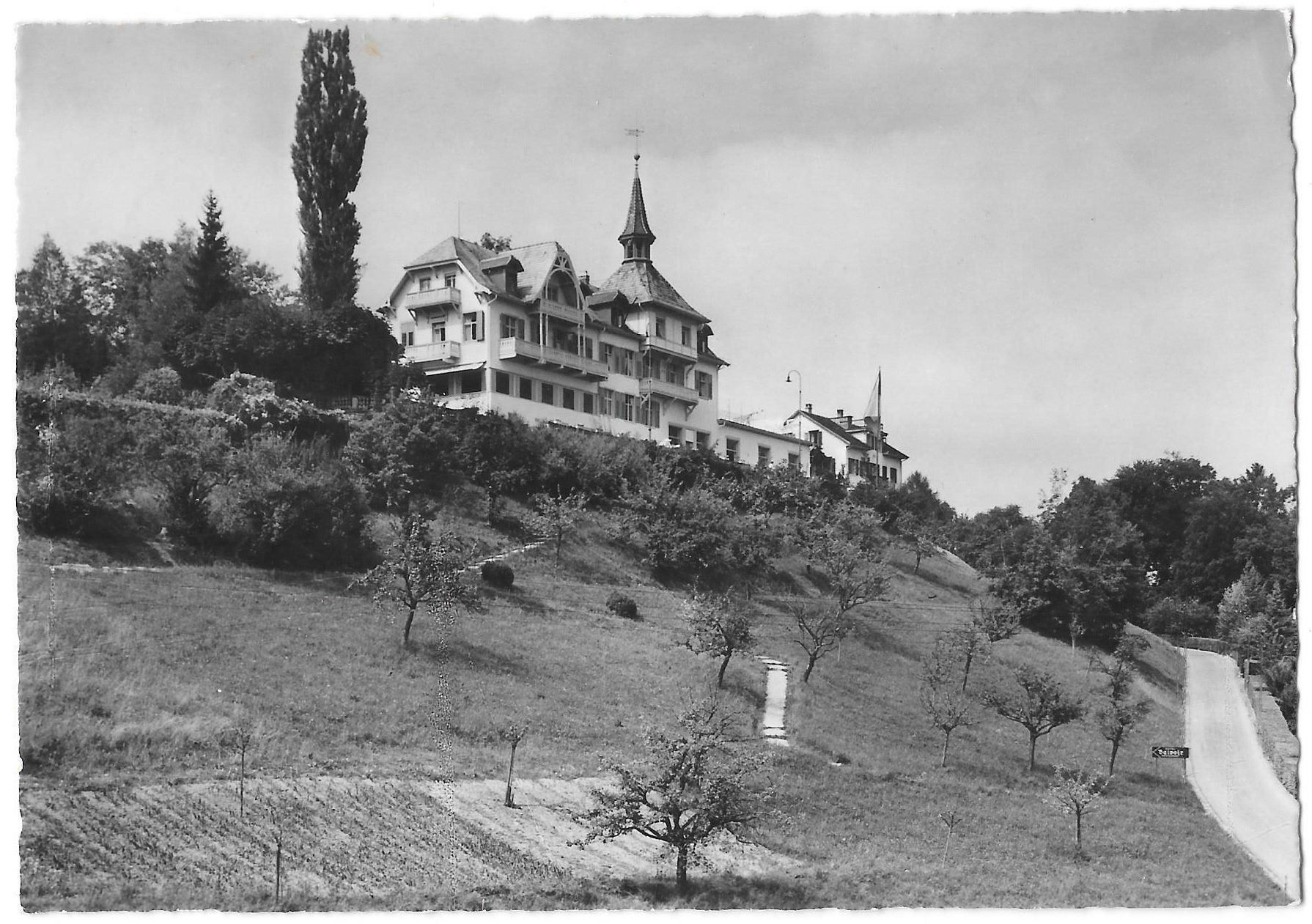 Cartoline postali: Rüschlikon Hotel Belvoir – Usato da Olten venduto da clotaldi