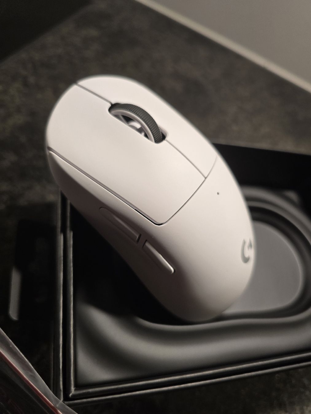 Logitech Mouse: Logitech G Pro X Superlight White Mouse incl. Skates – Usato da Elgg venduto da FungusFungo 1