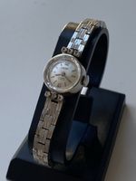 Emewo 17 Rubis Incabloc Silberne Damen Uhr