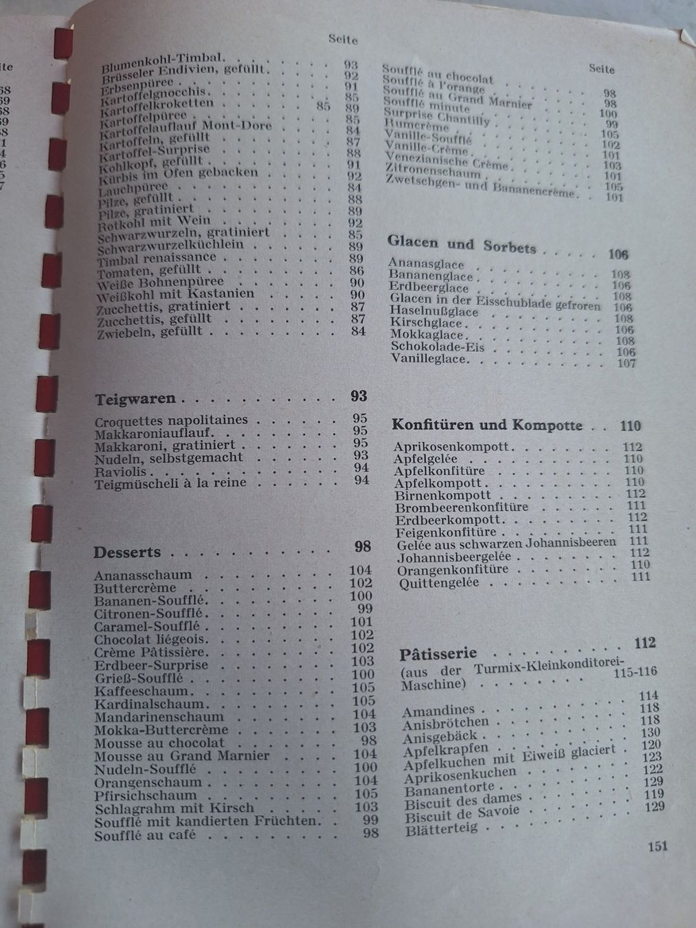 Bücher: VITAGE TURMIX KOCHBUCH 1952 – Gebraucht aus Huttwil von Kunterbuntli 7