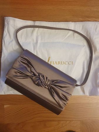 Cocktailtasche/Clutch Bronze, Nina Fiarucci