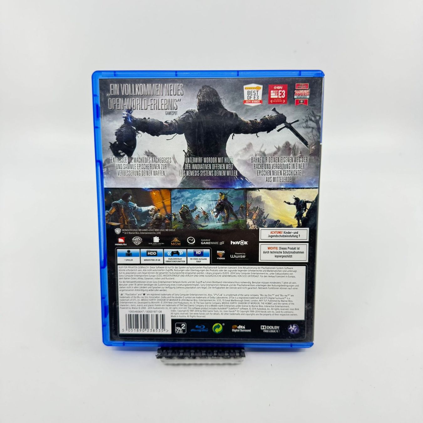Spiele: Mittelerde Mordors Schatten (PS4) – Gebraucht aus Herisau von Seyashop1 2