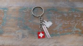 Switzerland Schlüsselanhänger Schweiz Anhänger Schmuck Flag