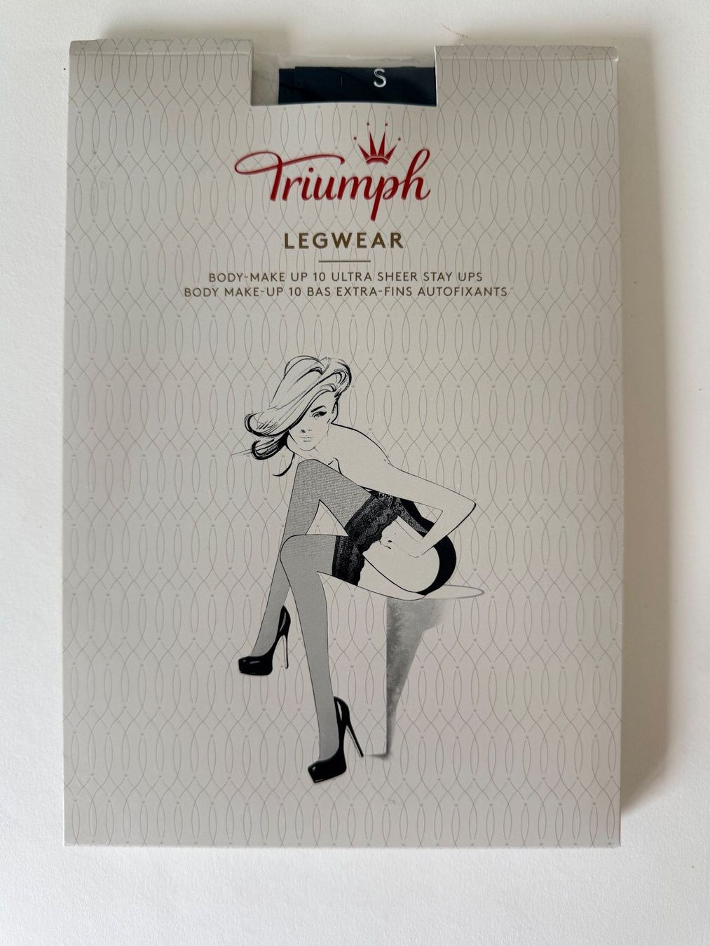Calze & Collant: TRIUMPH, Stay-Ups BODY-MAKE UP 10 Ultra Sheer, Gr.S, Ruby – Nuovo e nell'imballaggio originale da Rudolfstetten venduto da gst_g7xl