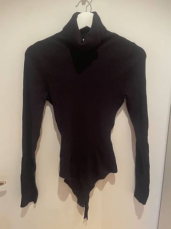 Abercrombie & Fitch Rollkragen-Body, Gr. M