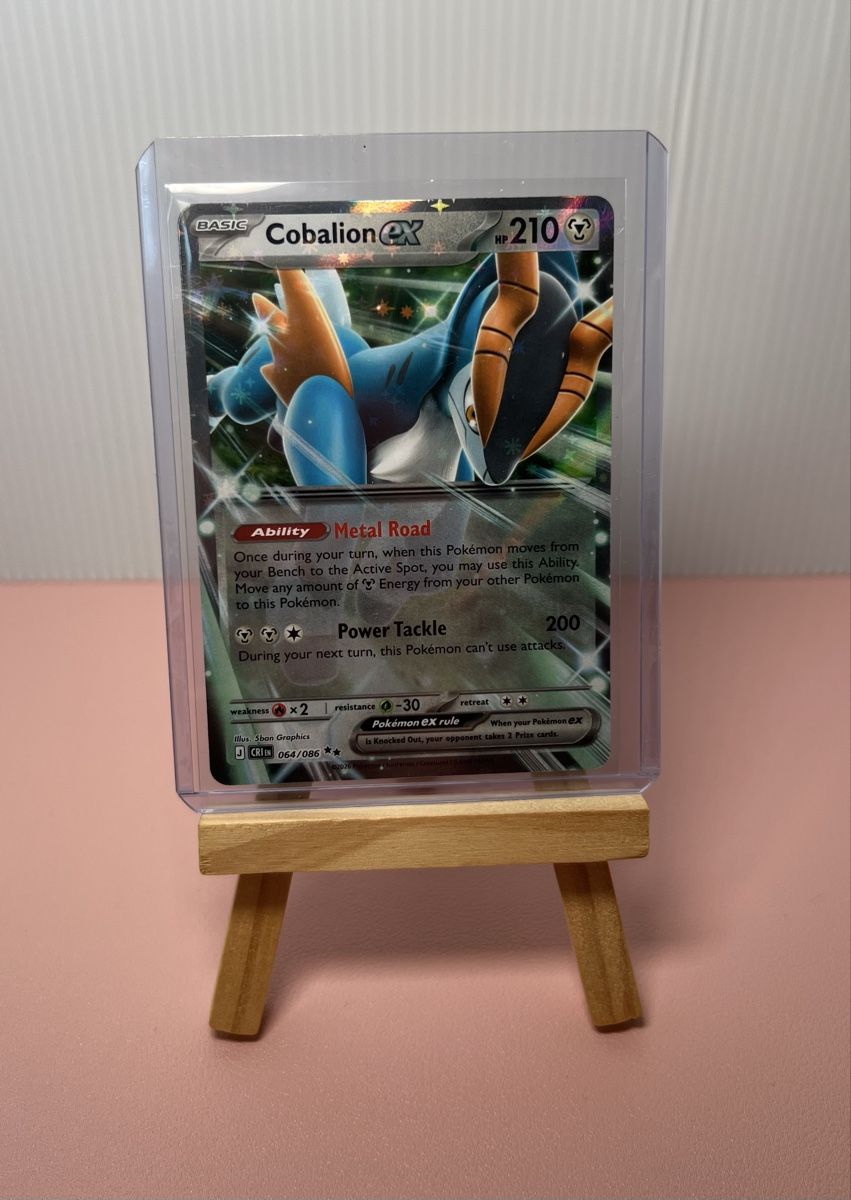 Pokémon Carte collezionabili: Pokemon Cobalion ex 064 EN – Nuovo (secondo la descrizione) da Langenthal venduto da EceSuzu