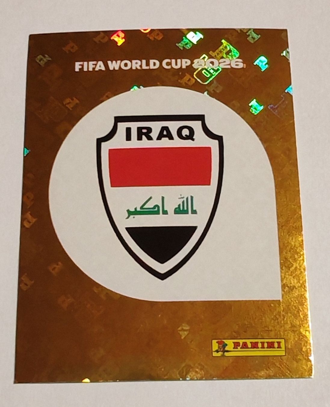 Panini Carte collezionabili: Wappen Irak - IRQ 1 – Nuovo (secondo la descrizione) da Rietheim venduto da Squaley