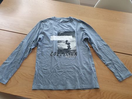 Cooles Langarmshirt Gr. M für den Übergang,