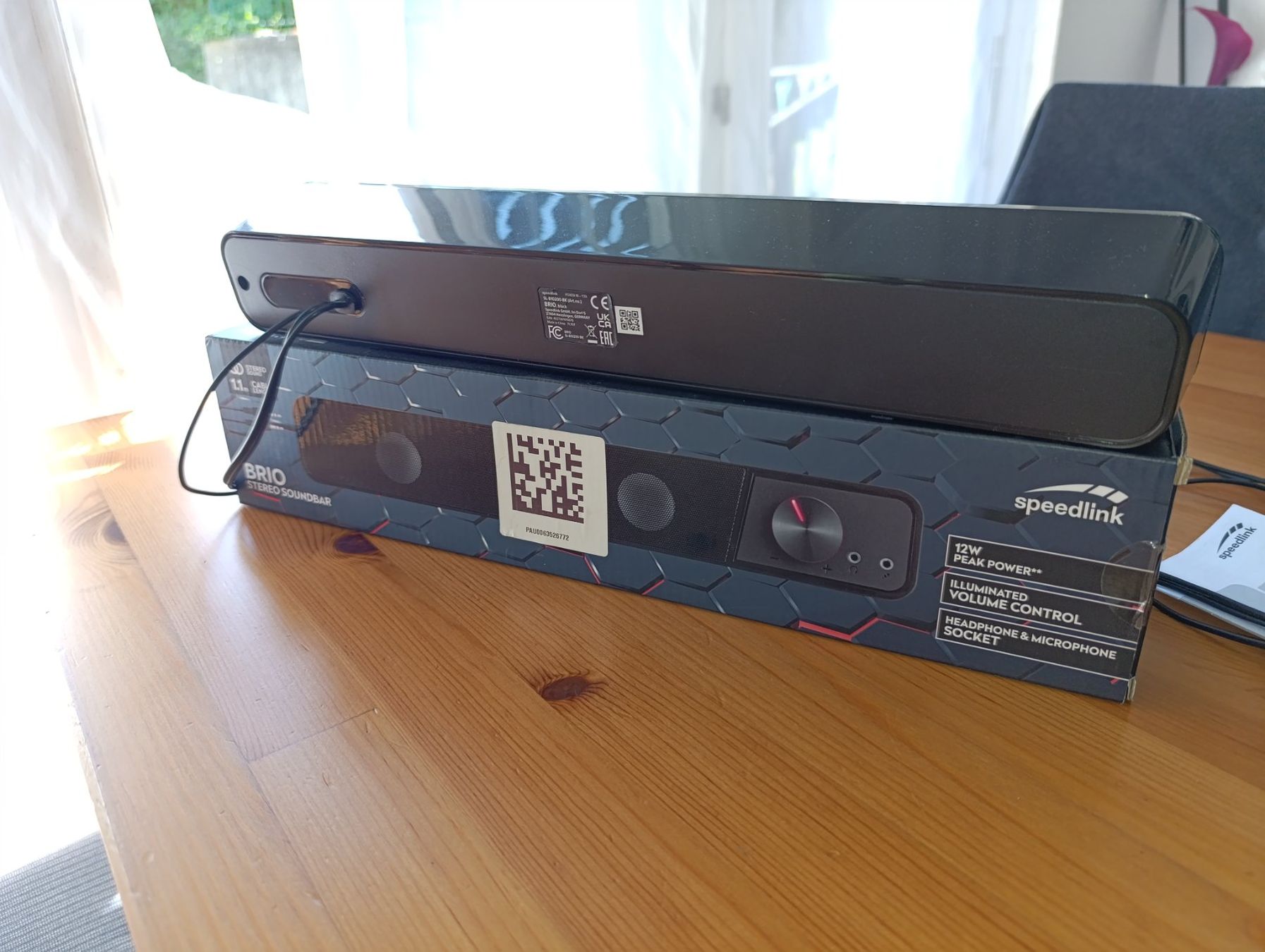 Lautsprecher: Haut-parleur, barre de son Speedlink Brio – Gebraucht aus Prangins von Timband 2