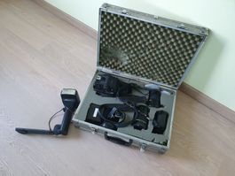 Fotoausrüstung analog, Mamiya Kamera m645 & Objetkive