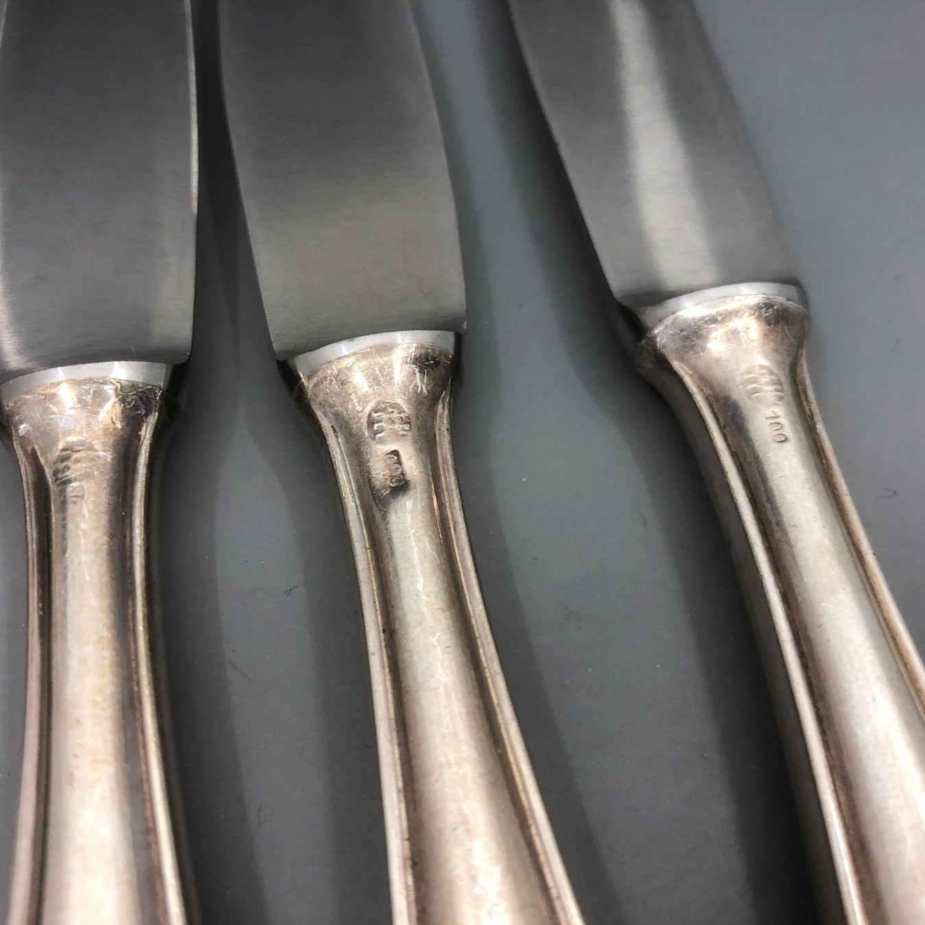 Zwilling Posate: 6 Dessertmesser versilbert Zwilling – Usato da Basel venduto da Tiabeanie 9