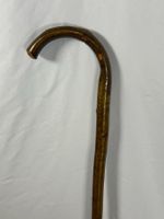 Antiker Gehstock / Ancienne canne de marche en bois