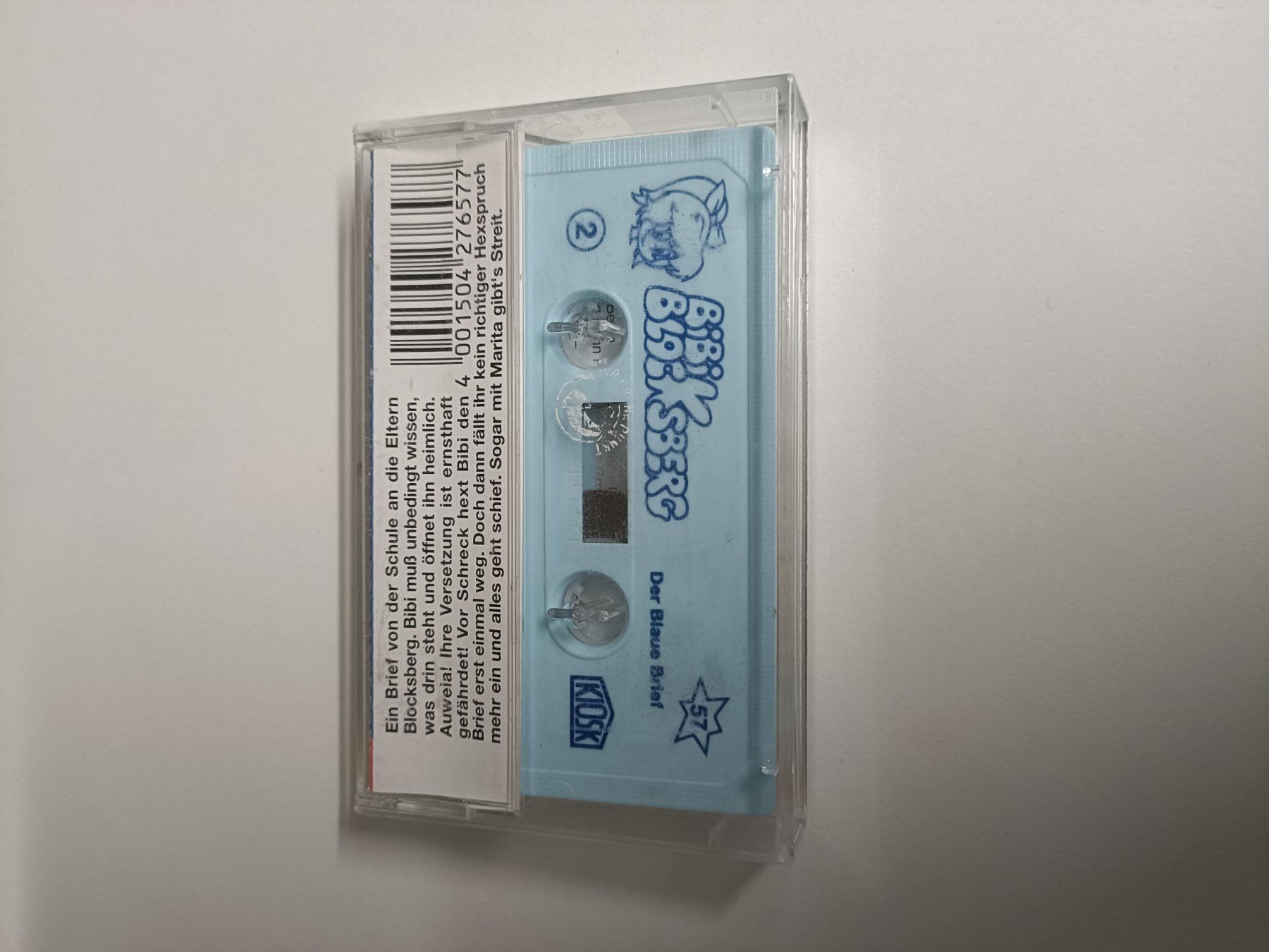 Musicassette: MC - Bibi Blocksberg - Nr. 57 - Der blaue Brief – Usato da Köniz venduto da Gamecollect 1