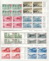 Lot postfrische Pro Patria im VB **, ab 1947, KP 620.--