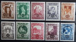 Österreich Kat. 812-821 ** 1947