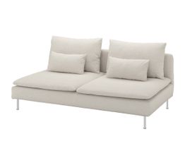 IKEA SÖDERHAMN 3-Seat Section (Gunnared beige)