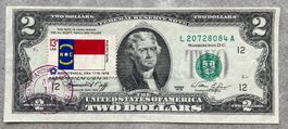 2 US-Dollar 1976 Erstausgabe