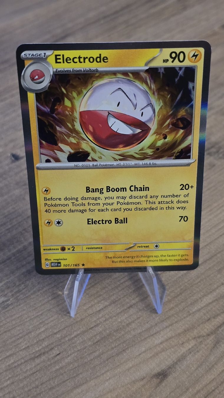 Pokémon Cartes à collectionner: Pokemon Karte Electrode 101/165  – Neuf (Voir description) à Mägenwil par sam_5q7h