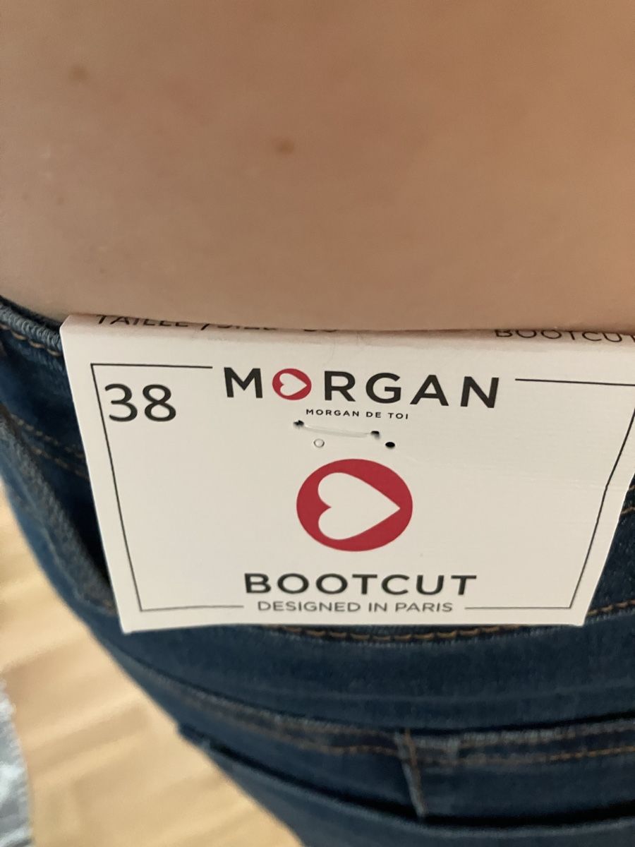Morgan Jeans: Morgan Bootcut Jeans, Gr. 38, neu mit Etikett – Nuovo e nell'imballaggio originale da Bern venduto da and_d5mk 3