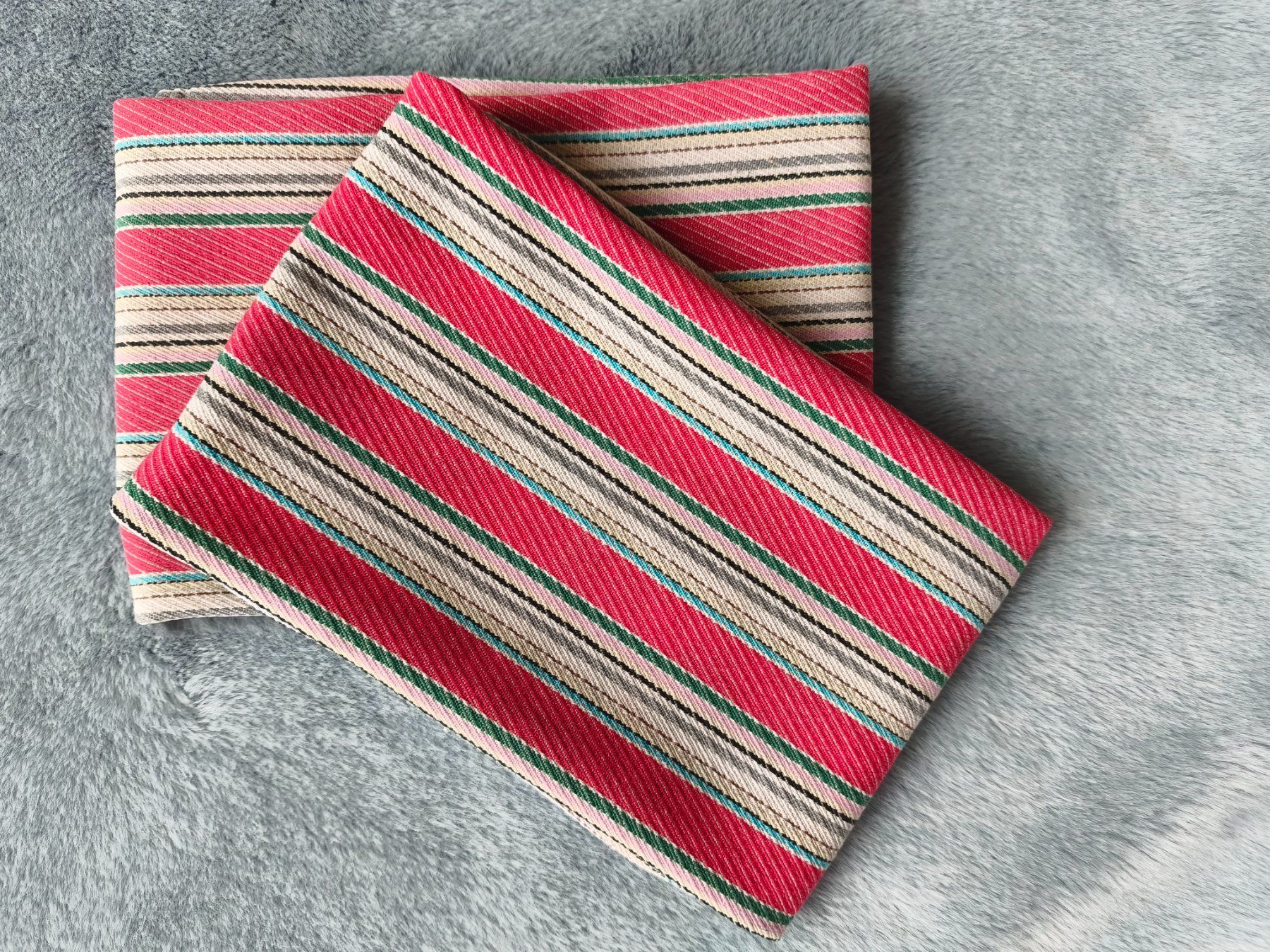 Strofinacci: Vintage 2 Küchenhandtücher 100% Baumwolle Patchwork - Stoff – Usato da Zürich venduto da Tanteemma369 9