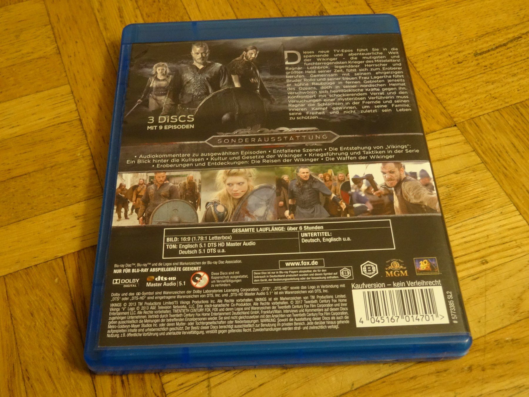 Tutti i DVDs: Vikings Staffel 1 (Blu-ray) – Usato da Olten venduto da Disc-Verkauf 1
