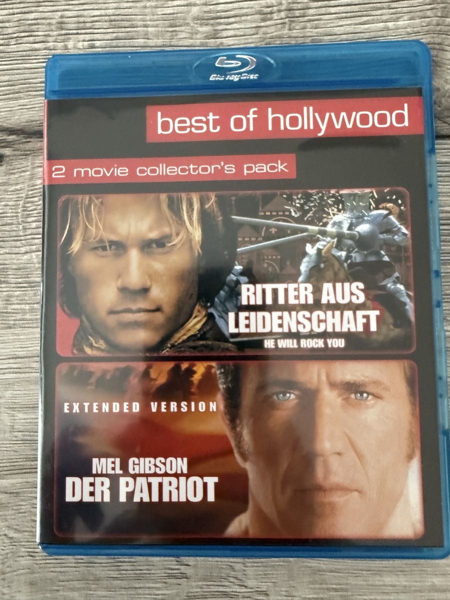 Alle DVDs: Ritter aus Leidenschaft & Der Patriot blu ray – Gebraucht aus Willisau von ste_sc8j