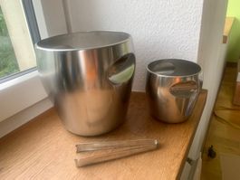Vintage Eiskühler Set von  Berndorf Luzern