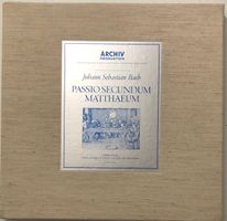 Bach – Matthäus-Passion BWV 244 (4 LP-Box-Set)