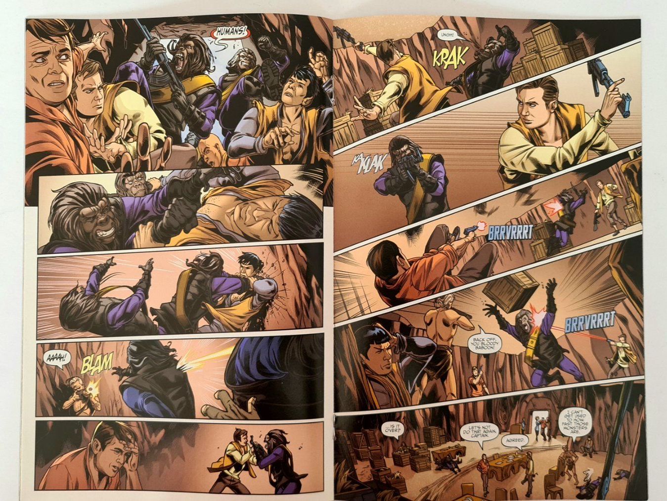Fumetti: Star Trek/Planet der Affen Comic Hefte 1-5. – Usato da Aesch BL venduto da pri_fp8t 5